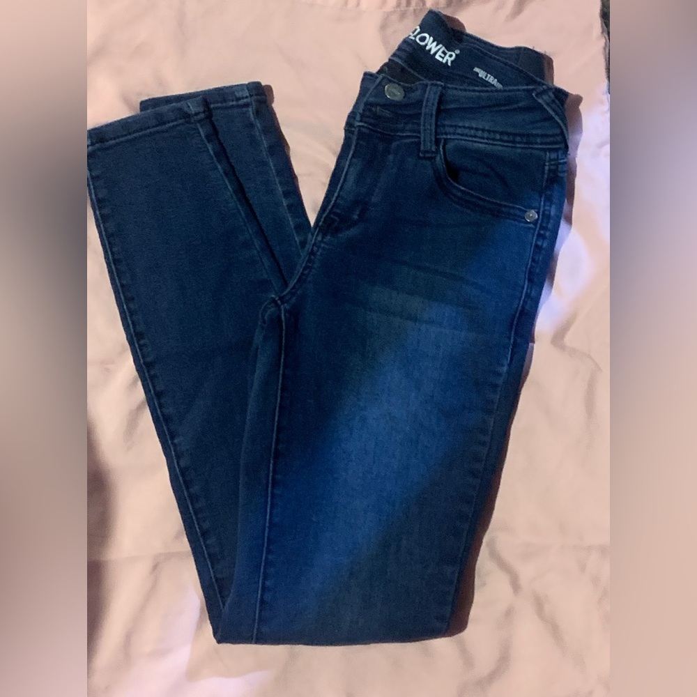 Wallflower Dark Blue Skinny Jeans
